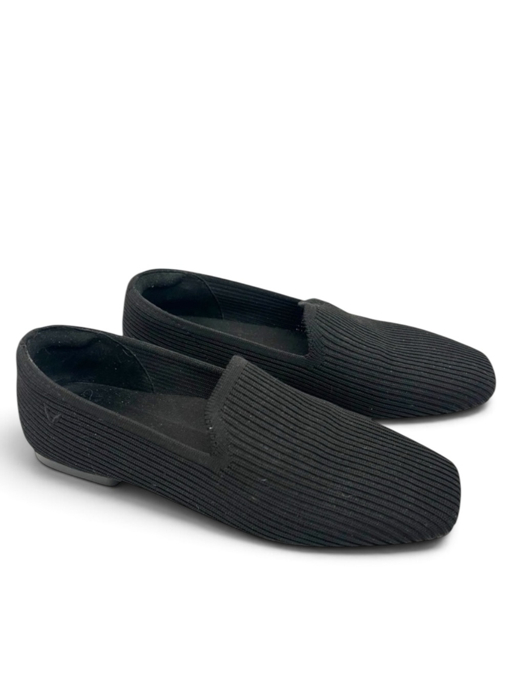 VIVAIA Samantha Walker Water-Repellent Square-Toe Ribbed Knit Loafers 36 5.5-6